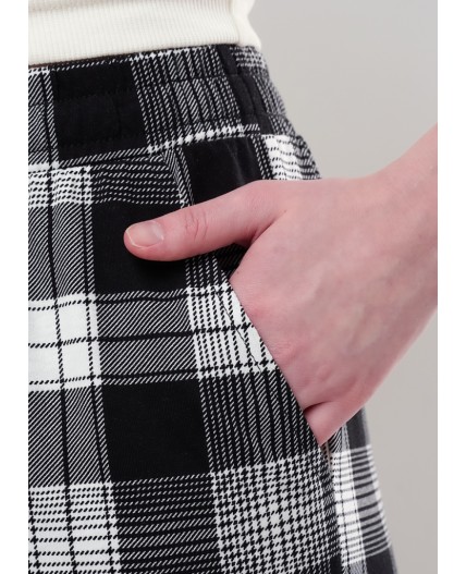 CLE LTR25-968 Брюки жен. Home line ВЛ25, чёрный/молочный