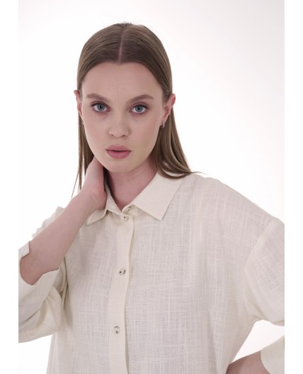 CLE Блузка жен. 253189/170лв, молочный