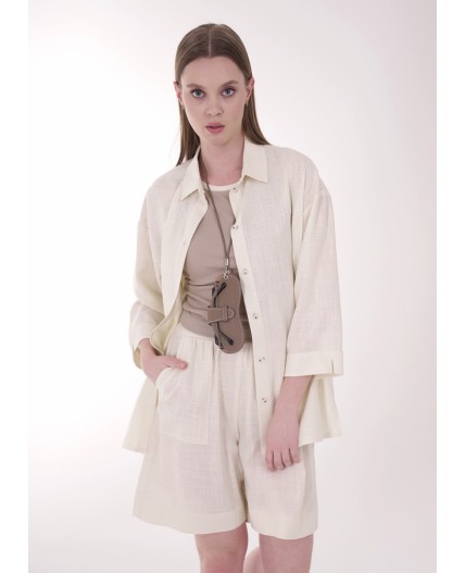 CLE Блузка жен. 253189/170лв, молочный