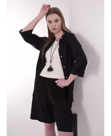 CLE Блузка жен. 253189/170лв, чёрный