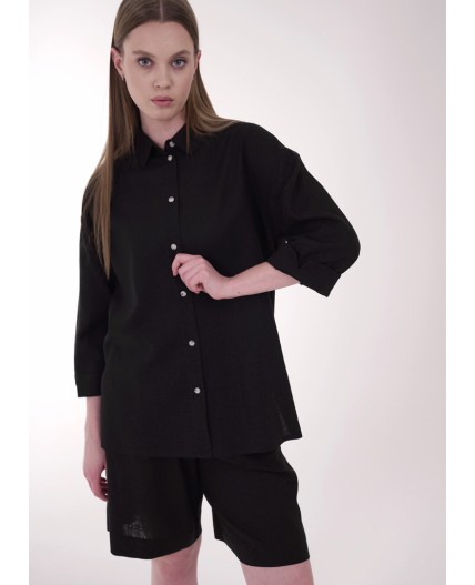 CLE Блузка жен. 253189/170лв, чёрный