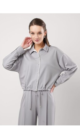 CLE Блузка жен. 256820/167сд, серый