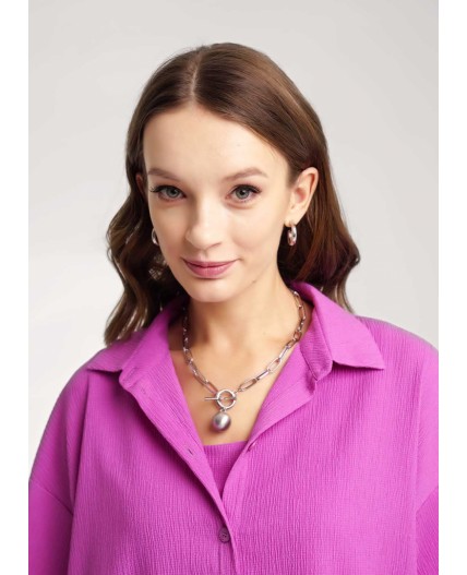 CLE Блузка жен. 256901/175эфо, т.розовый