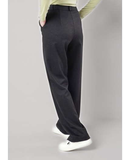 CLE Брюки жен. 256793/163дож, т.серый