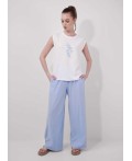 CLE Брюки жен. 256911/177эф, голубой
