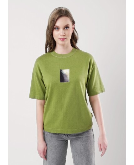 CLE Джемпер жен. 254004ха _1, зелёный