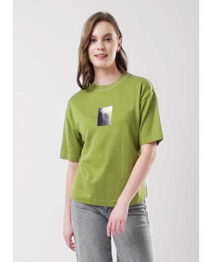 CLE Джемпер жен. 254004ха _1, зелёный