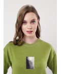 CLE Джемпер жен. 254004ха _1, зелёный
