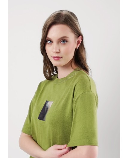 CLE Джемпер жен. 254004ха _1, зелёный