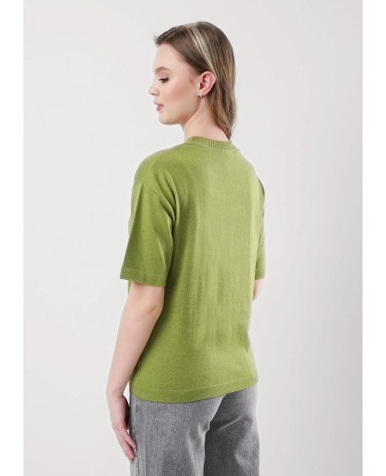 CLE Джемпер жен. 254004ха _1, зелёный
