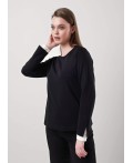 CLE Джемпер жен. 256728/160кдт, чёрный
