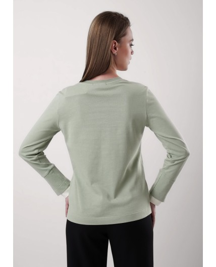 CLE Джемпер жен. 256728/160кдт, св.зелёный