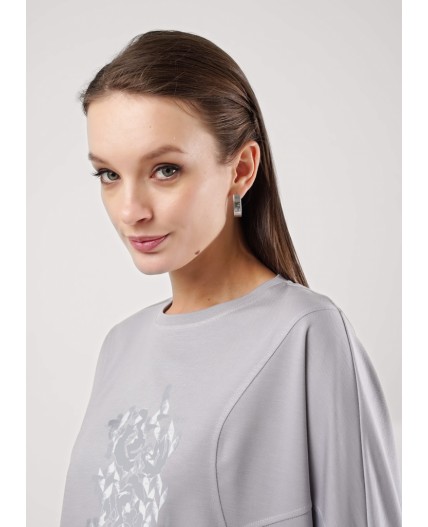 CLE Джемпер жен. 256819/167сд_п, серый