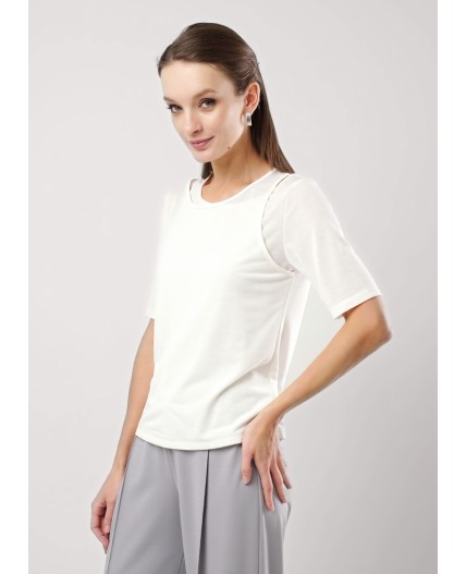 CLE Джемпер жен. 256824/167в, молочный