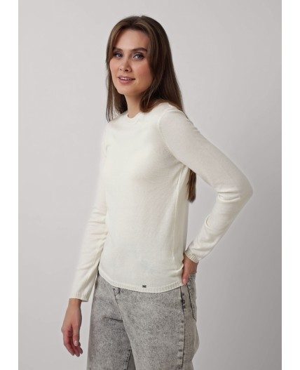 CLE Джемпер жен. 354320вн _1, молочный