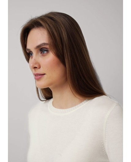 CLE Джемпер жен. 354320вн _1, молочный