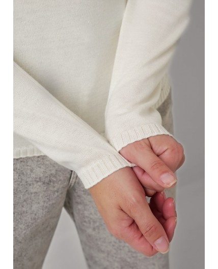 CLE Джемпер жен. 354320вн _1, молочный