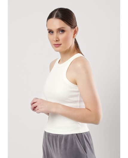 CLE Майка жен. 256756/164ш, молочный