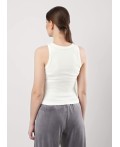 CLE Майка жен. 256756/164ш, молочный