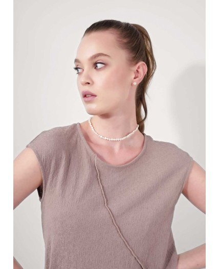 CLE Платье жен. 256917/177эф, т.бежевый