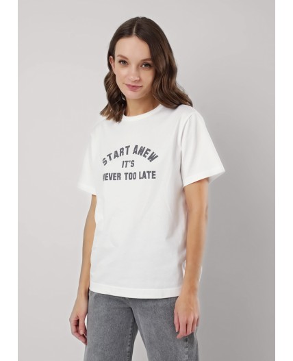 CLE Футболка жен. 256674кк_п, молочный