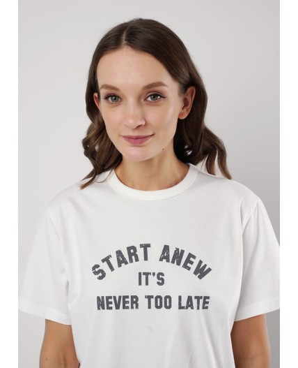 CLE Футболка жен. 256674кк_п, молочный