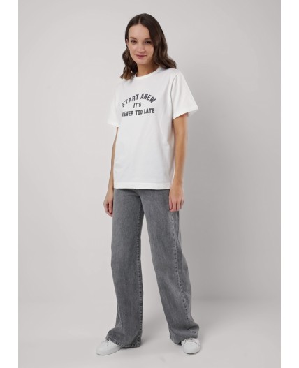 CLE Футболка жен. 256674кк_п, молочный