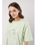 CLE Футболка жен. 256675кк_п, св.зелёный