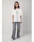 CLE Футболка жен. 256675кк_п, молочный