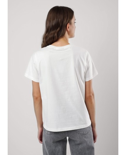 CLE Футболка жен. 256676кк_п, молочный