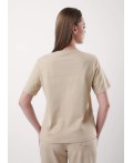 CLE Футболка жен. 256682кдт_п, бежевый