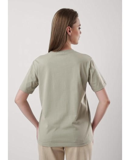 CLE Футболка жен. 256682кдт_п, оливковый