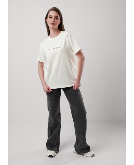 CLE Футболка жен. 256683кдт_п, молочный