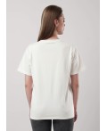 CLE Футболка жен. 256683кдт_п, молочный