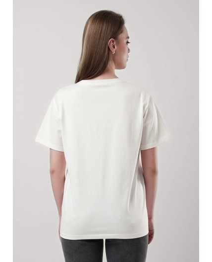 CLE Футболка жен. 256683кдт_п, молочный
