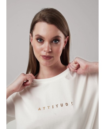 CLE Футболка жен. 256683кдт_п, молочный