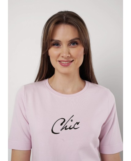 CLE Футболка жен. 256706/161кдт_п, св.розовый