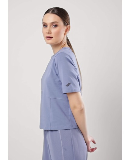 CLE Футболка жен. 256757/168г_п, т.голубой