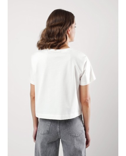 CLE Футболка жен. 256782кк_п, молочный