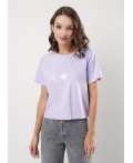 CLE Футболка жен. 256782кк_п, св.фиолетовый