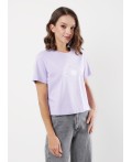 CLE Футболка жен. 256782кк_п, св.фиолетовый