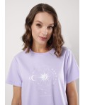 CLE Футболка жен. 256782кк_п, св.фиолетовый