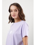 CLE Футболка жен. 256782кк_п, св.фиолетовый