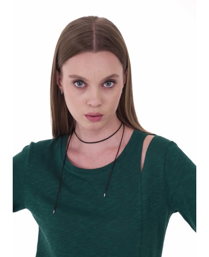 CLE Футболка жен. 256790/170о_п, т.зелёный