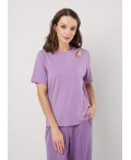 CLE Футболка жен. 256811/169ии, фиолетовый