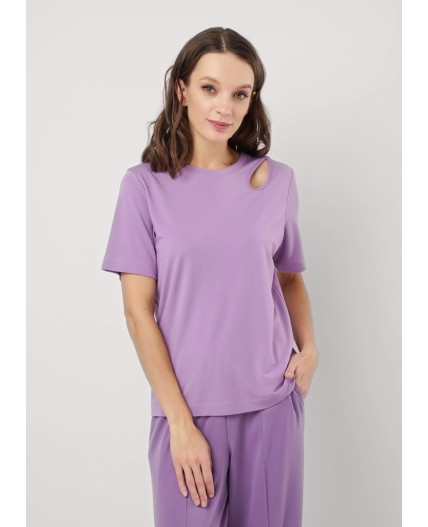 CLE Футболка жен. 256811/169ии, фиолетовый