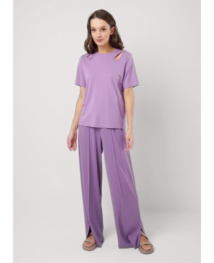 CLE Футболка жен. 256811/169ии, фиолетовый