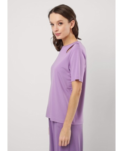 CLE Футболка жен. 256811/169ии, фиолетовый