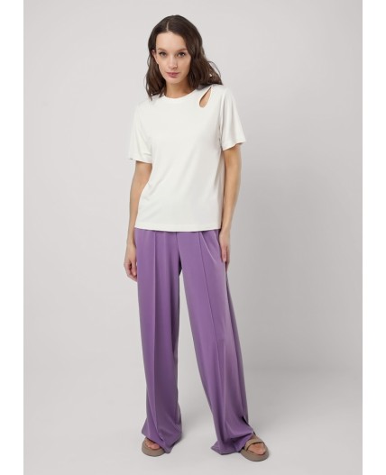 CLE Футболка жен. 256812/169ии, молочный