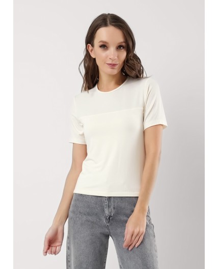 CLE Футболка жен. 256853мл, молочный
